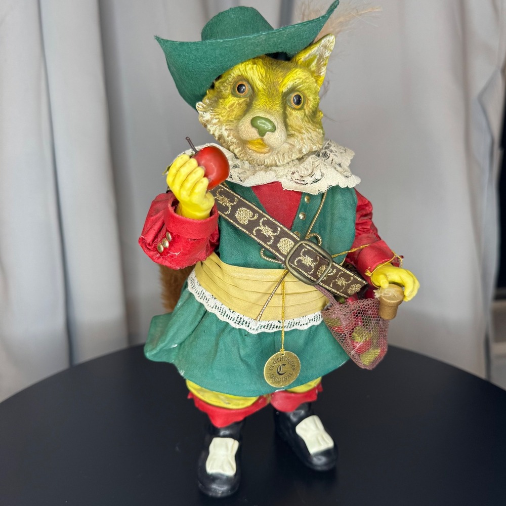1991 Possible‎ Dreams Sir Red Fox Londonshire 10" Figurine Whimsical Decor